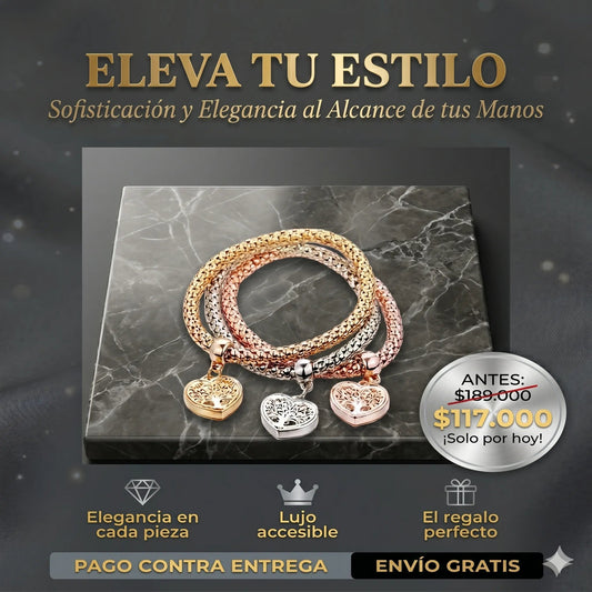 ETERNUMA — Set de Brazaletes Trio Premium - Minha loja