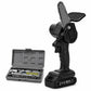 Kit Mini Motosierra Eléctrica Inalámbrica con 2 Baterías 48VF y Set de Herramientas 40 Piezas - vista completa del kit