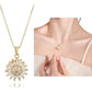 Collar Girasol GIRATORIO + Caja Corazón - Minha loja