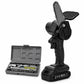 Kit Mini Motosierra Eléctrica Inalámbrica con 2 Baterías y Set de Herramientas 40 Pieza - Mparche