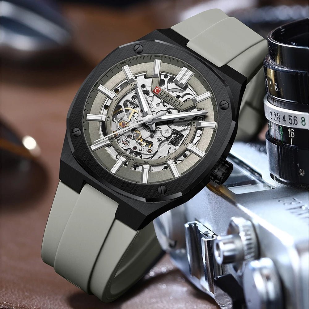 Reloj Automático Curren 8485 Mecánico - Minha loja