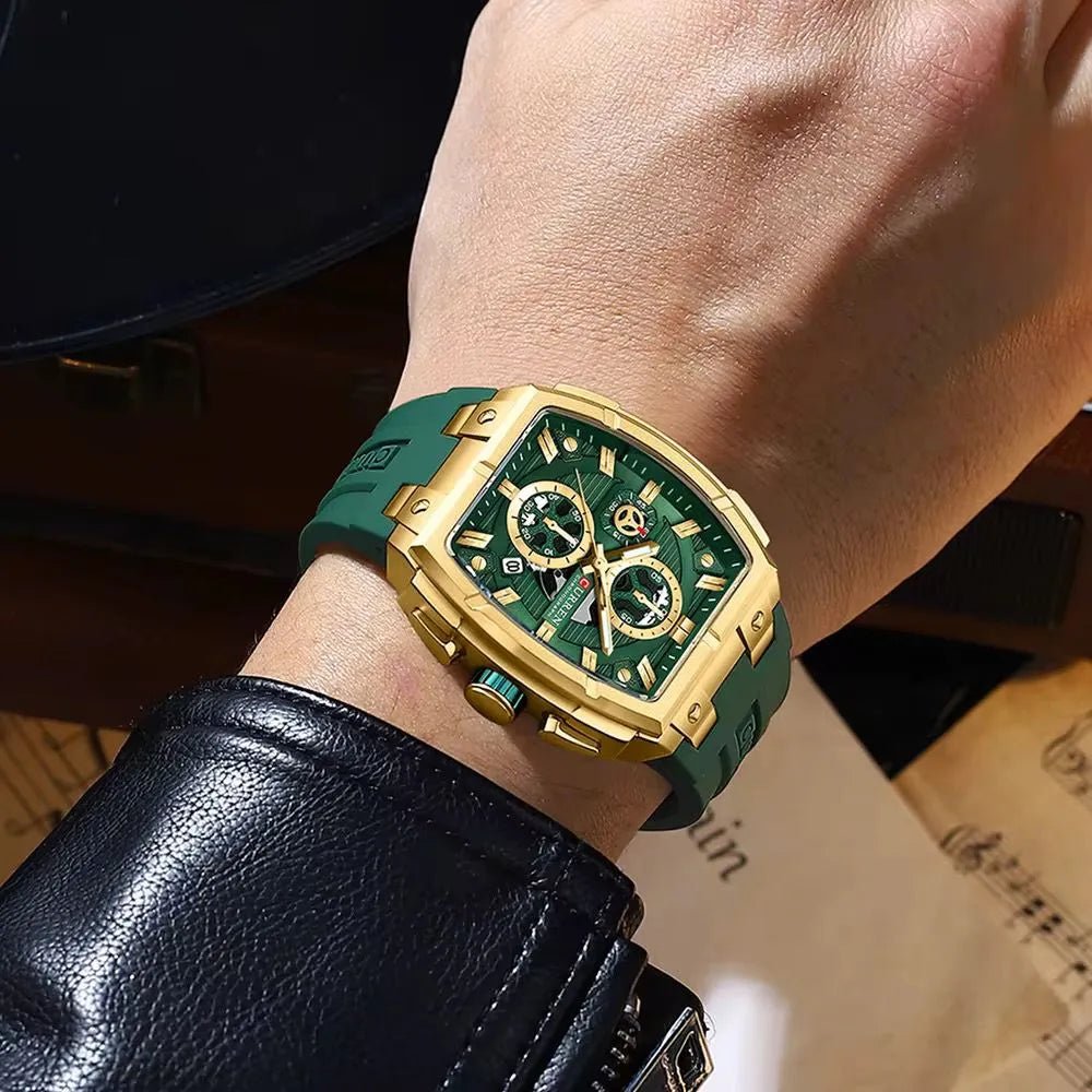 Reloj Curren 8488 Pulso Silicona Hombre - Minha loja